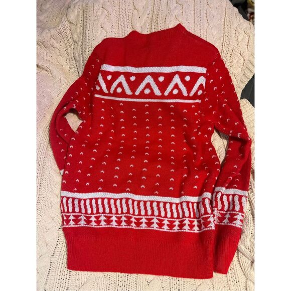 Morph Digital Dudz Ulgy Sweater Crackling Fireplace Animated Christmas Sweater M - Picture 6 of 6